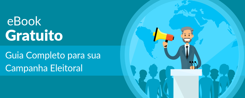 Banner do eBook sobre campanha eleitoral