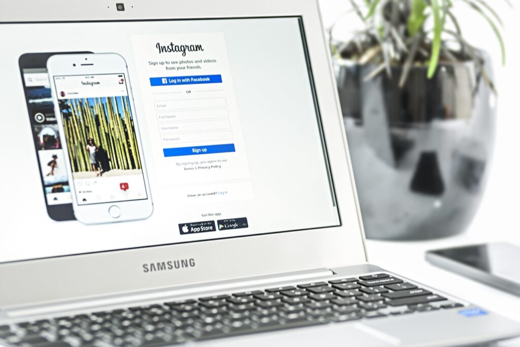 Campanha eleitoral no Instagram